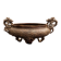 Dragon basin - large planter - in bronze, Meiji period