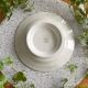 Old mignardise dish on pedestal in earthenware from Creil & Montereau