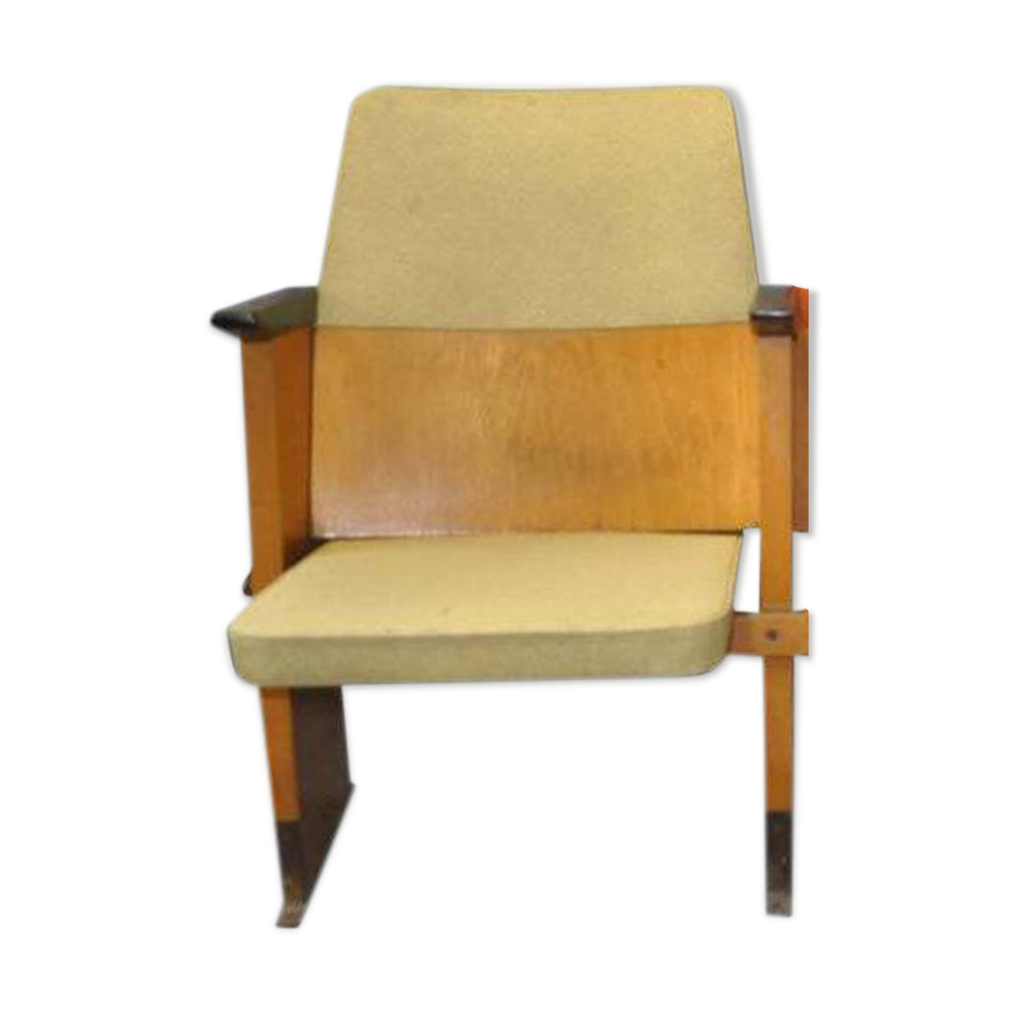Mid century hungarian cinema seat, circa 1950s