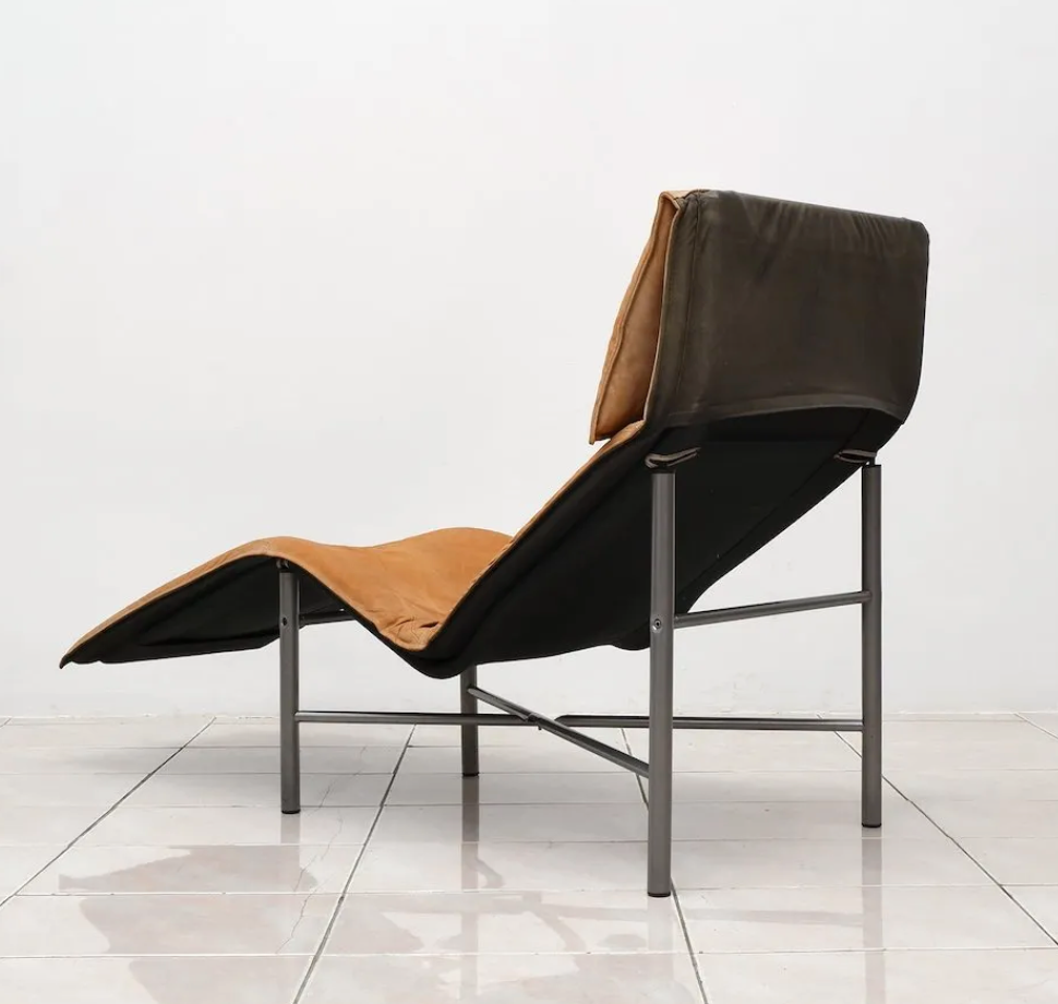 Fauteuil lounge Skye Marron par Tord Bjorklund