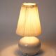 Terracotta lamp signed