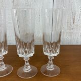 Crystal flutes of Arques