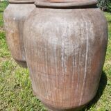 Pair of olive oil jars (or "tinajas"), Spain, 19th century