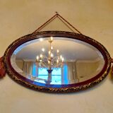 Oval mirror - Art Deco period - 1920