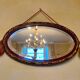 Oval mirror - Art Deco period - 1920