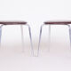 Paire de tabourets Bauhaus des années 1960