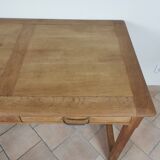 Solid oak desk