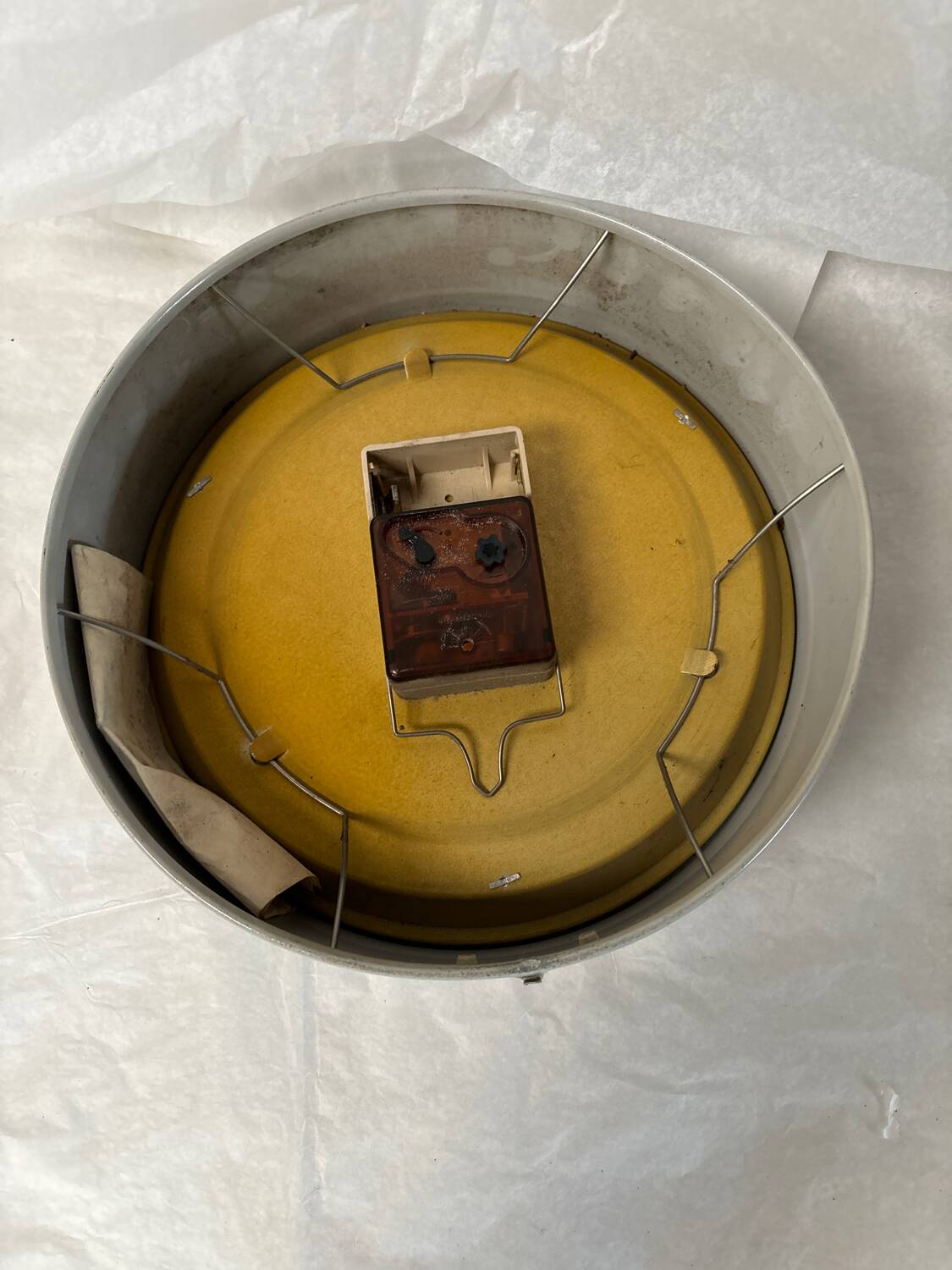 Old sncf ATO metal clock