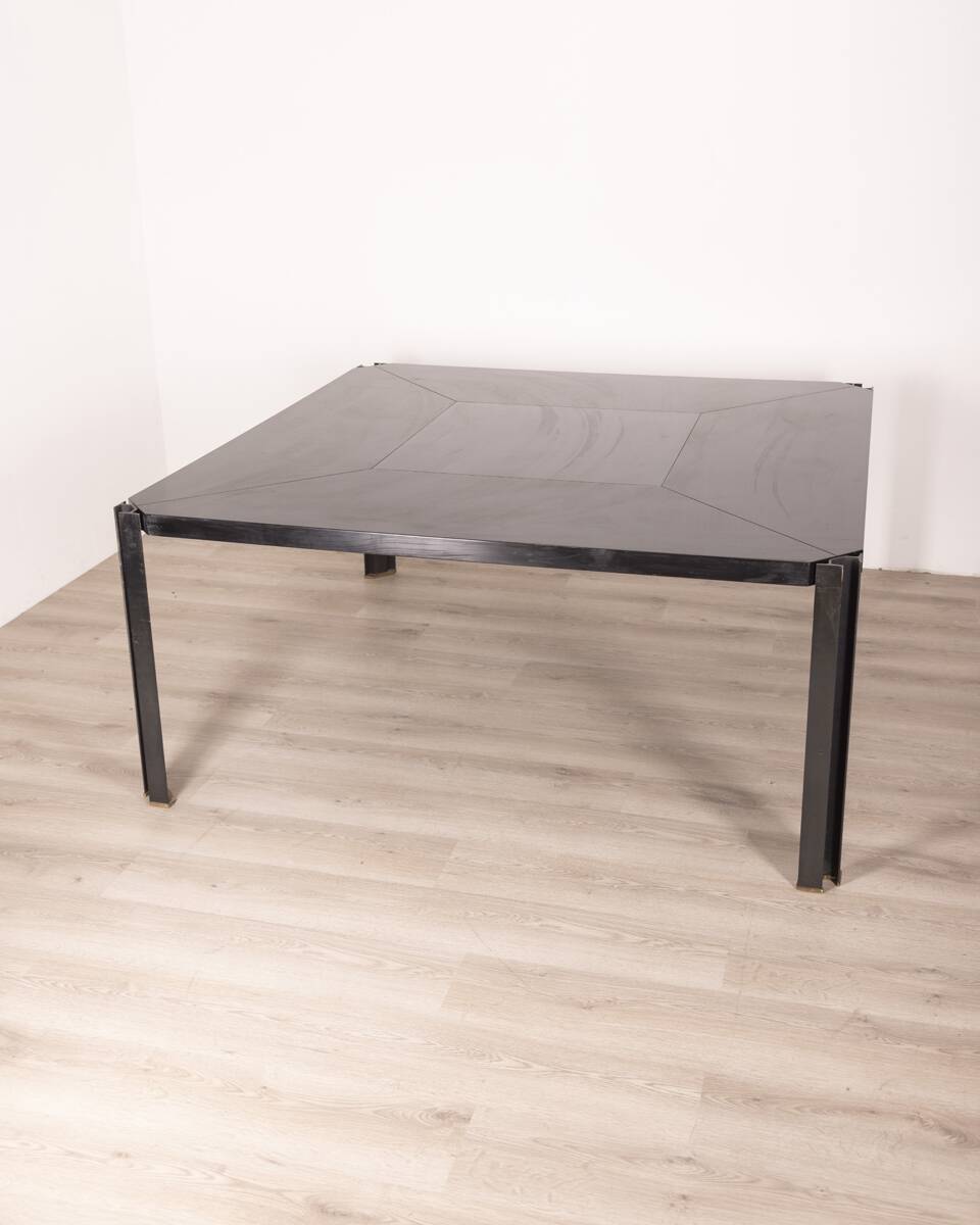 TABLE VINTAGE ANNÉES 70 MOD T210 DESIGN TECNO POUR OSVALDO BORSANI