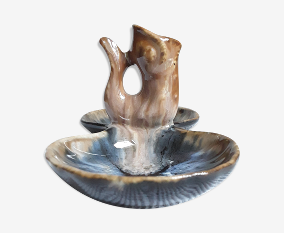 Saleron vintage poignée forme poisson