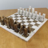 Chess set - brutalist - 1970s