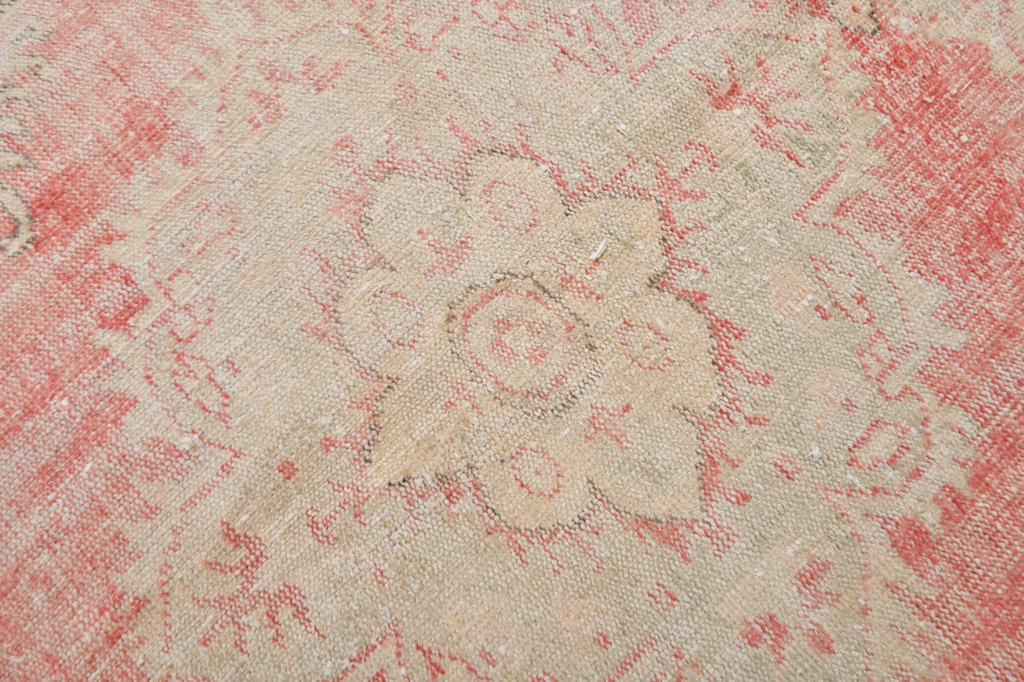 6x9 Soft Pastel Vintage Persian Rug, 176x297Cm SK 21097