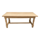 Table de ferme décapée et restaurée