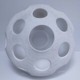 Organic style plaster lamp