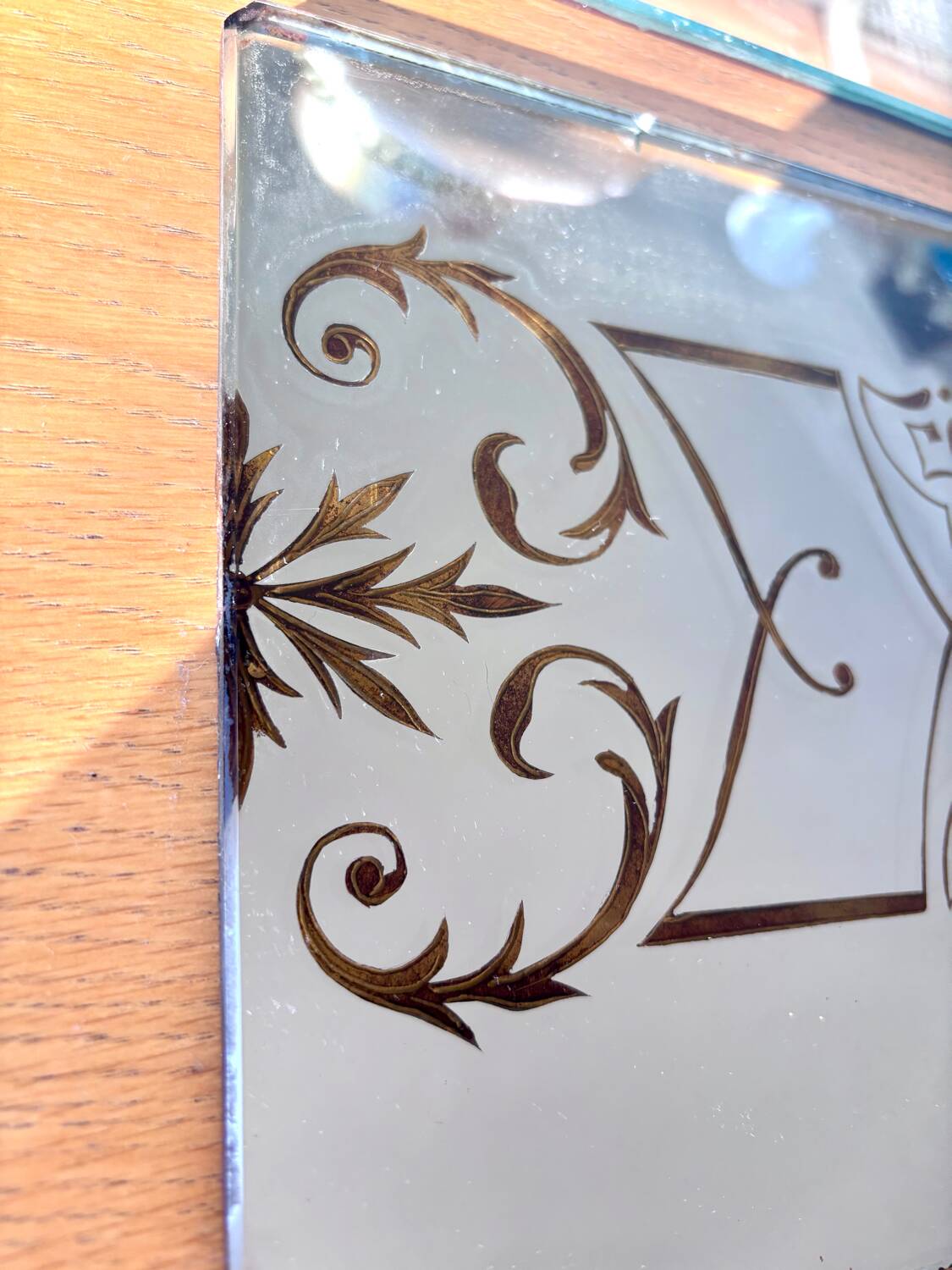 Art Deco Brasserie Mirror