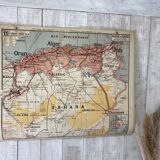 Vintage school map