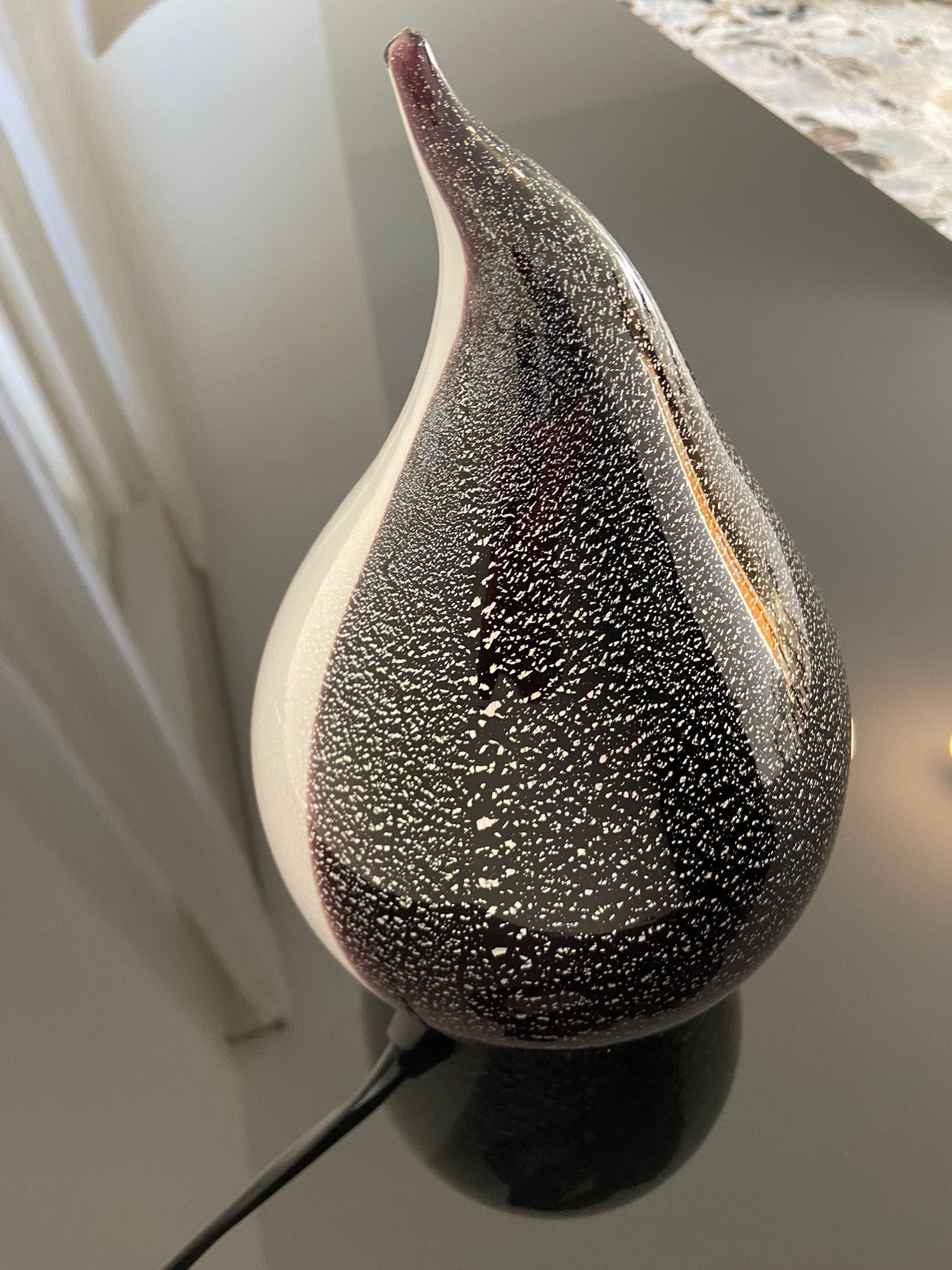 Penguin lamp in Murano glass, Italy, 80s