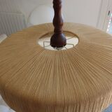 Temde suspension in sisal and teak circa 1960