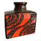 Pottery Vase Fat Lava West Germany , 1970s