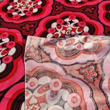 Nappe 137x130cm en tissu imprimé vintage