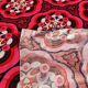 Vintage printed fabric tablecloth 137x130cm