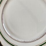 Plate service and dish Sarreguemines old