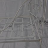 Forged iron bed