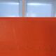 Orange vinyl holder 70s Schweizer-design