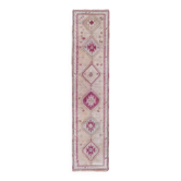 Vintage Turkish hallway rug 82x350 cm