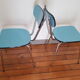 Lot of 2 Peugeot formica chairs