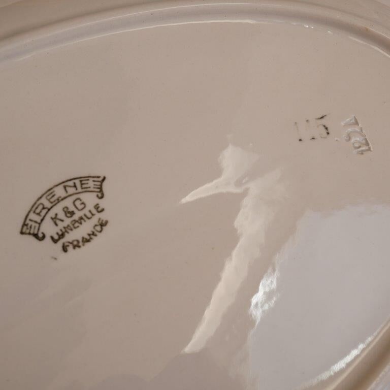 Oval presentation dish Irene de Luneville