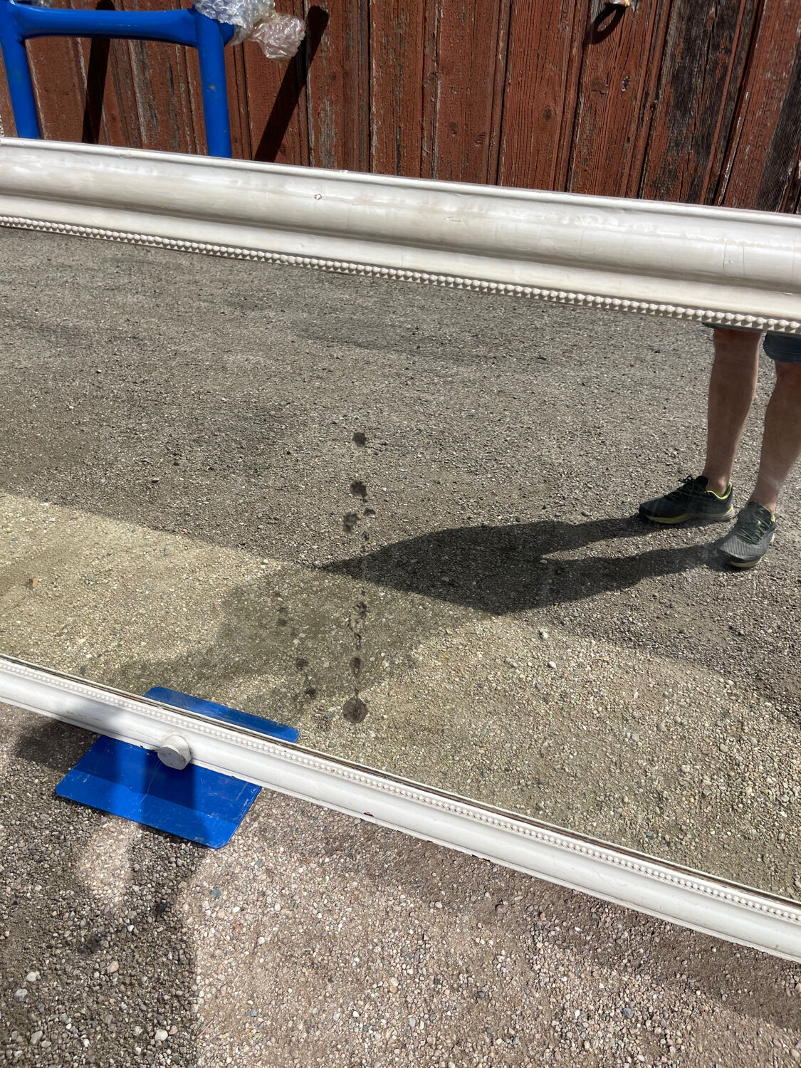 Mirror Louis-Philippe width 297 cm x height 91 cm