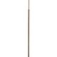 Holtkotter Bronze color swing arm floor lamp Germany 1980s