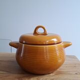 Soupière vintage ocre