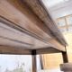 Table de ferme campagne noyer massif XL 250cm