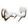 Pair of Adrian Pearsall Midcentury Walnut Lounge Chairs for Craft Associate