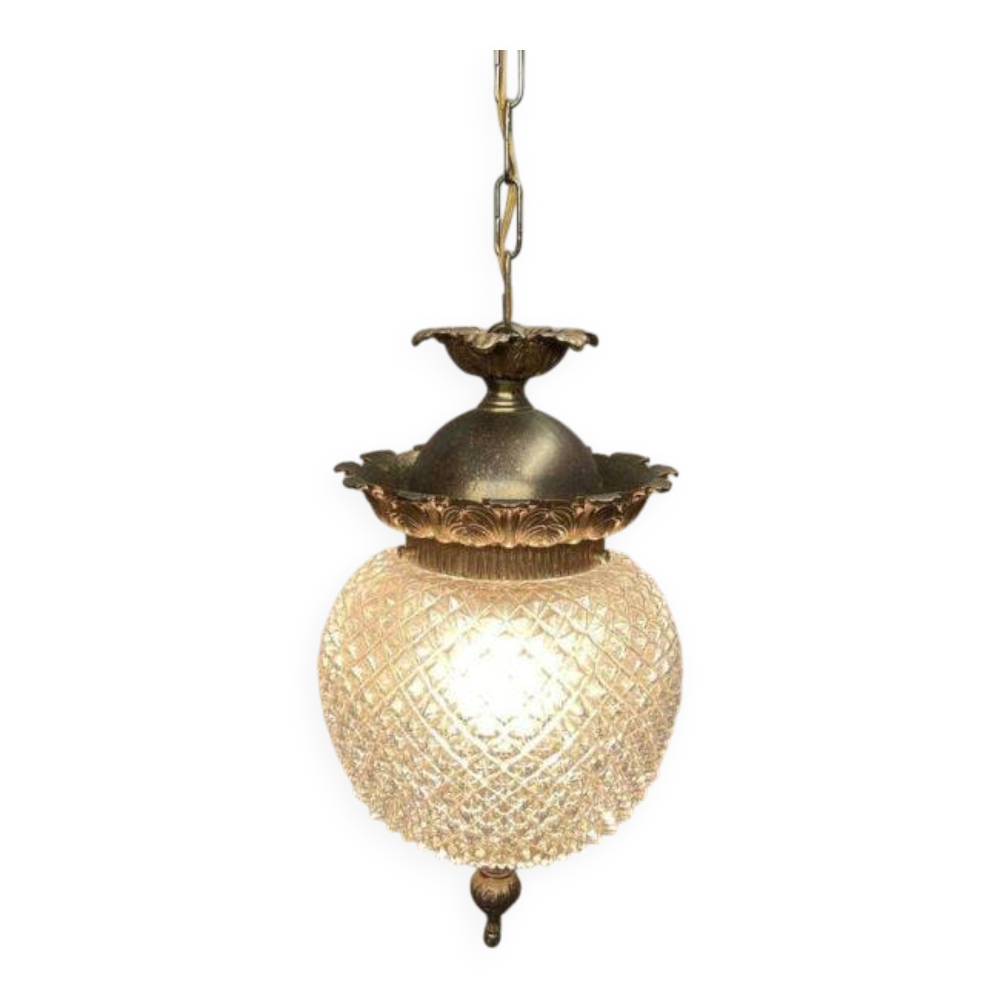 Vintage pineapple lustre