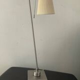 Design articulated lamp in brushed stainless steel