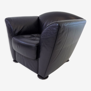 Fauteuil en cuir Cor Zelda par Peter Maly