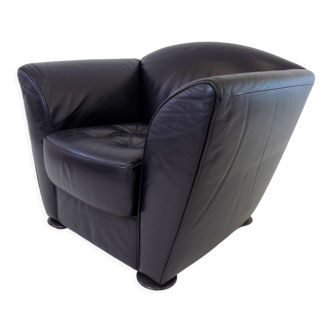 Fauteuil en cuir Cor Zelda par Peter Maly