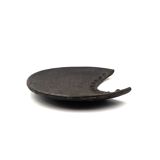 Organic modern wood tray / vide poche, France 1960s