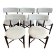 Scandinavian teak chairs by Gplan from the 1960s.