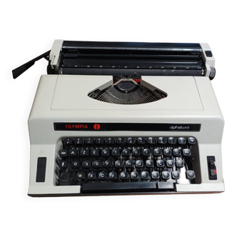 Olympia alpha luxury typewriter (rare) vintage