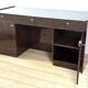 Art Deco “New York” double-sided desk – Macassar ebony veneer