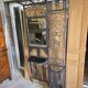 Art Deco coat rack wardrobe in wrought iron from the 1930s.