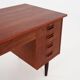 Bureau en teck, design danois, années 1970, production : Danemark