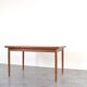 Mid-Century Danish Extendable Teak Dining Table from Rogenstrup Möbelfabrik