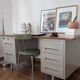 Industrial desk sansen from the 1970s.