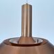 Mid-century modern Danish copper pendant light, 1970s
