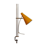 Yellow vice lamp 181-1326 Lidokov by Josef Hurka